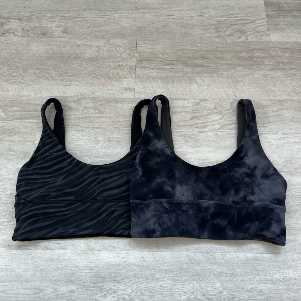 2 Lululemon Align Reversible Bras Size 6